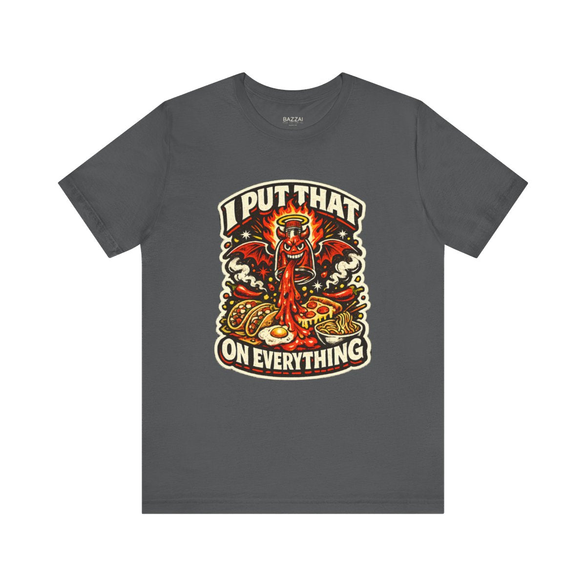 Chili Head T-Shirt — Yes, on That Too — t-shirt design by Sol