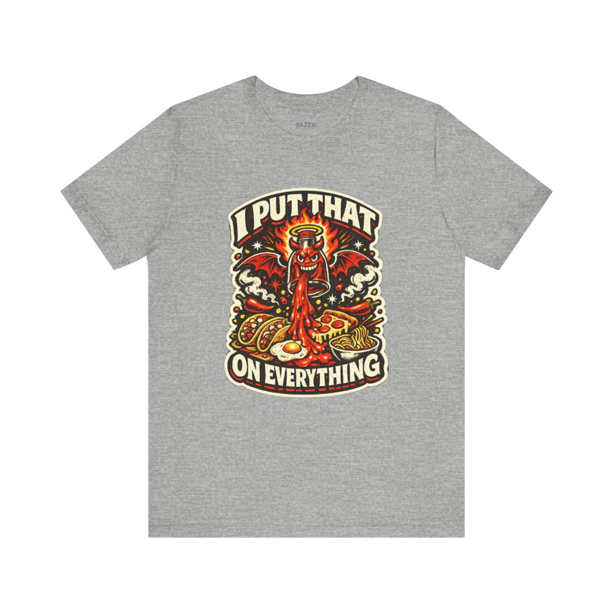 Chili Head T-Shirt — Yes, on That Too — t-shirt design by Sol