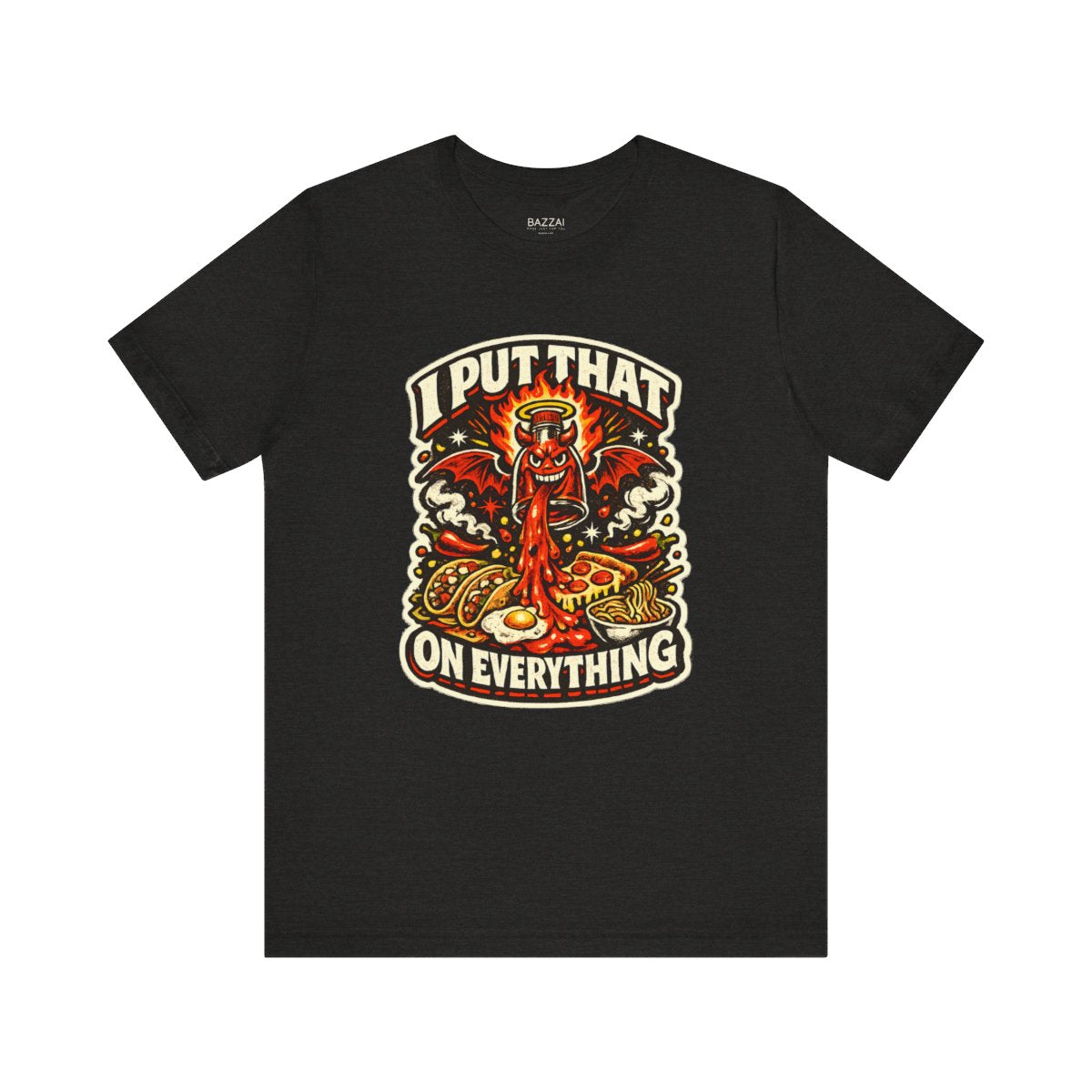 Chili Head T-Shirt — Yes, on That Too — t-shirt design by Sol