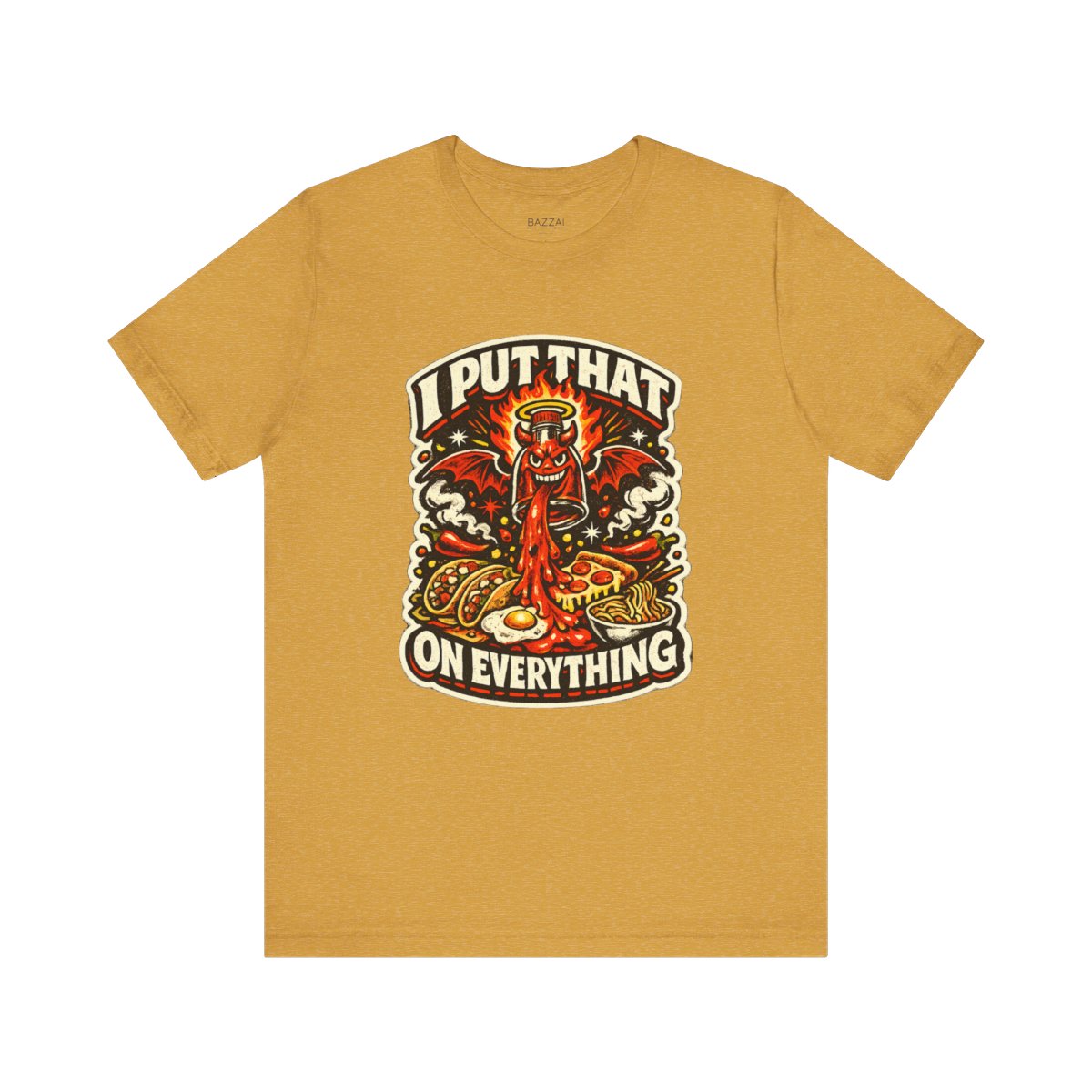 Chili Head T-Shirt — Yes, on That Too — t-shirt design by Sol