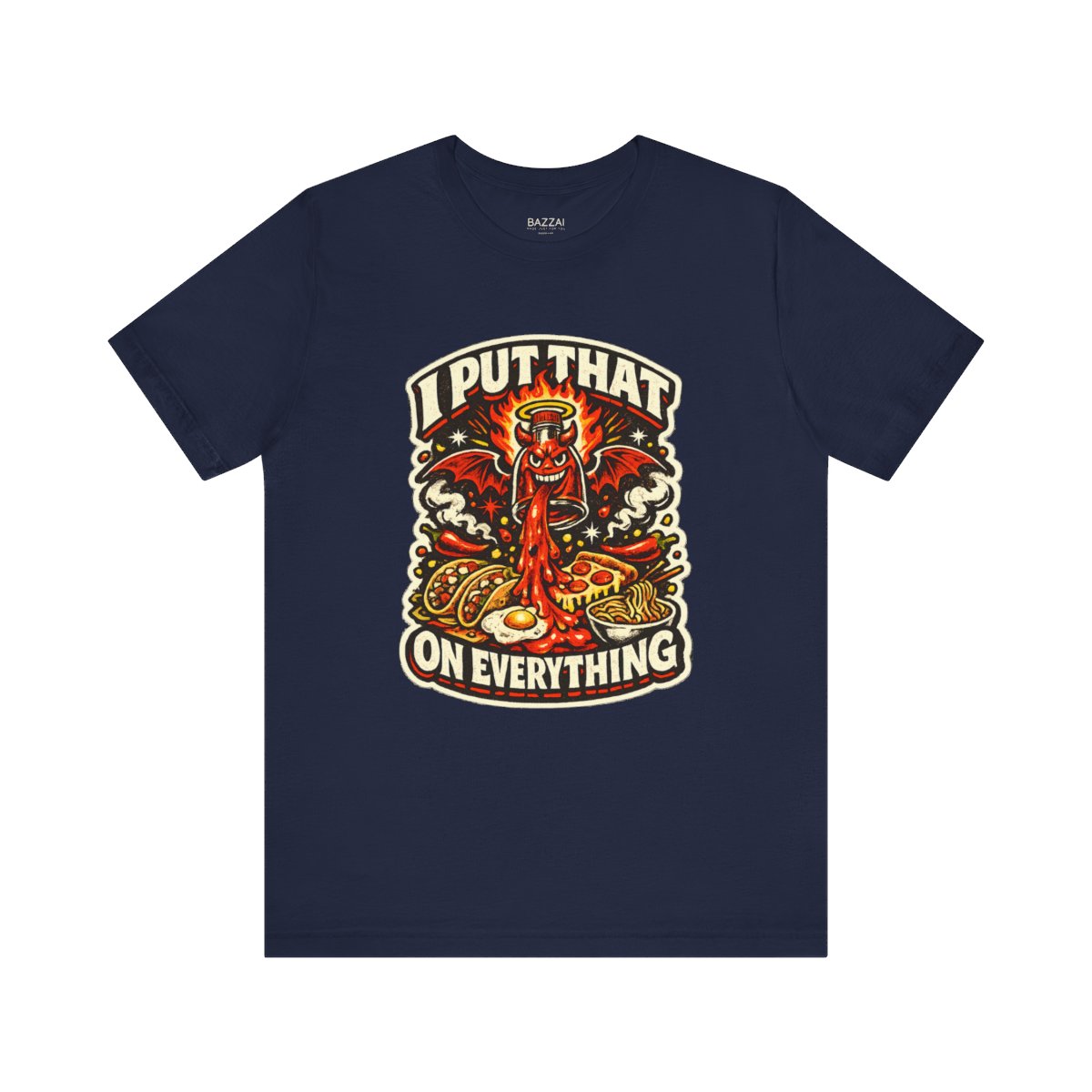 Chili Head T-Shirt — Yes, on That Too — t-shirt design by Sol