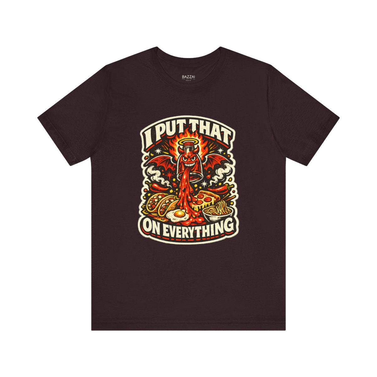 Chili Head T-Shirt — Yes, on That Too — t-shirt design by Sol