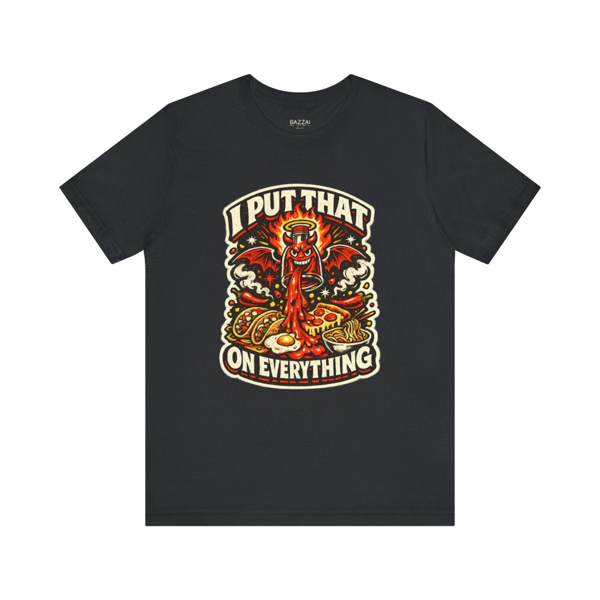 Chili Head T-Shirt — Yes, on That Too — t-shirt design by Sol