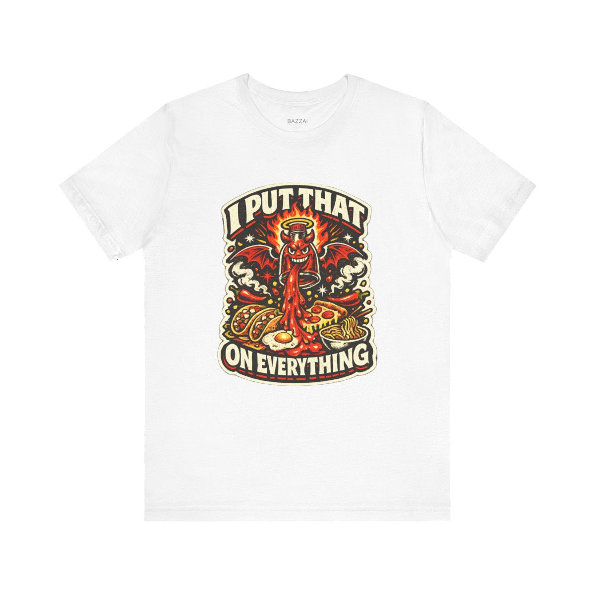 Chili Head T-Shirt — Yes, on That Too — t-shirt design by Sol