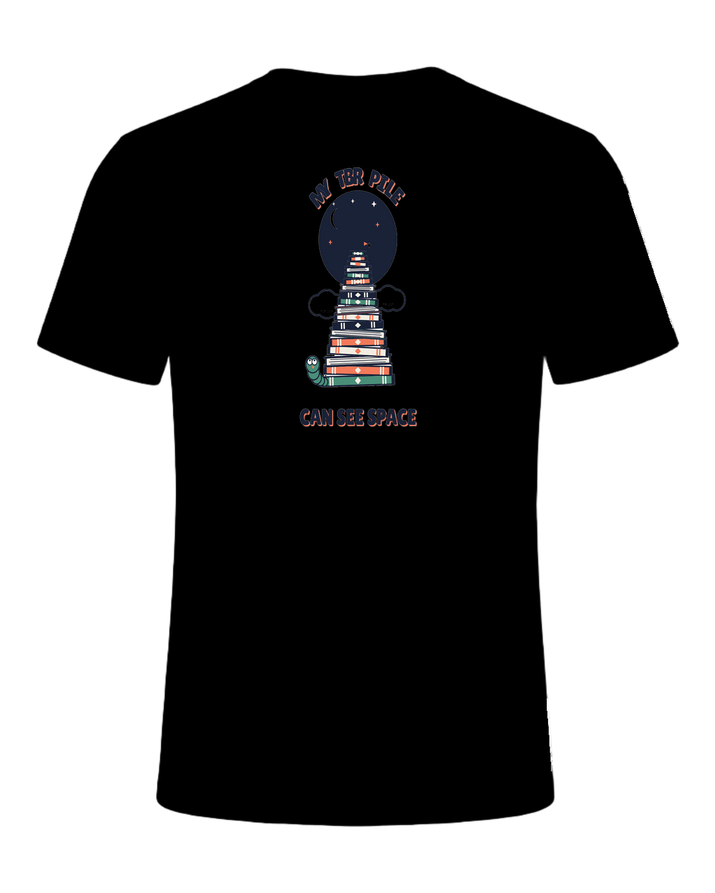 MY TBR PILE CAN SEE SPACE — Black