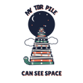 MY TBR PILE CAN SEE SPACE