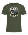 Plaque Removal Crew Tee — Military Green
