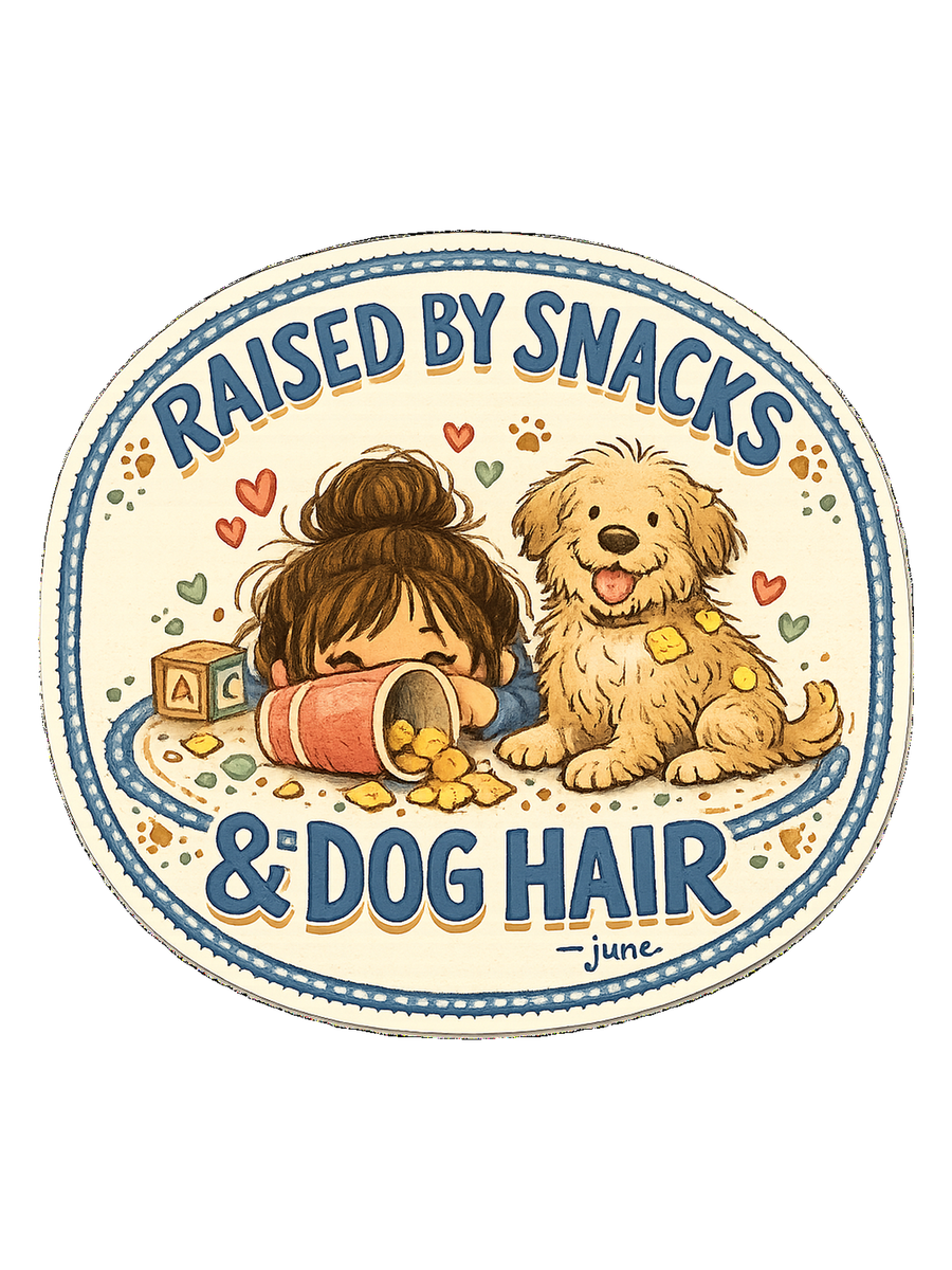 Dog Mom Gift Idea T-Shirt — Raised by Snacks & Dog Hair