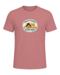 Raised By Snacks & Dog Hair Tee — Heather Mauve