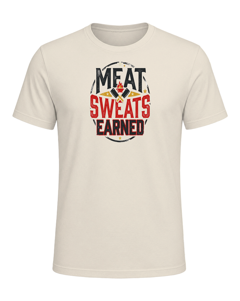 MEAT SWEATS EARNED — Heather Prism Natural