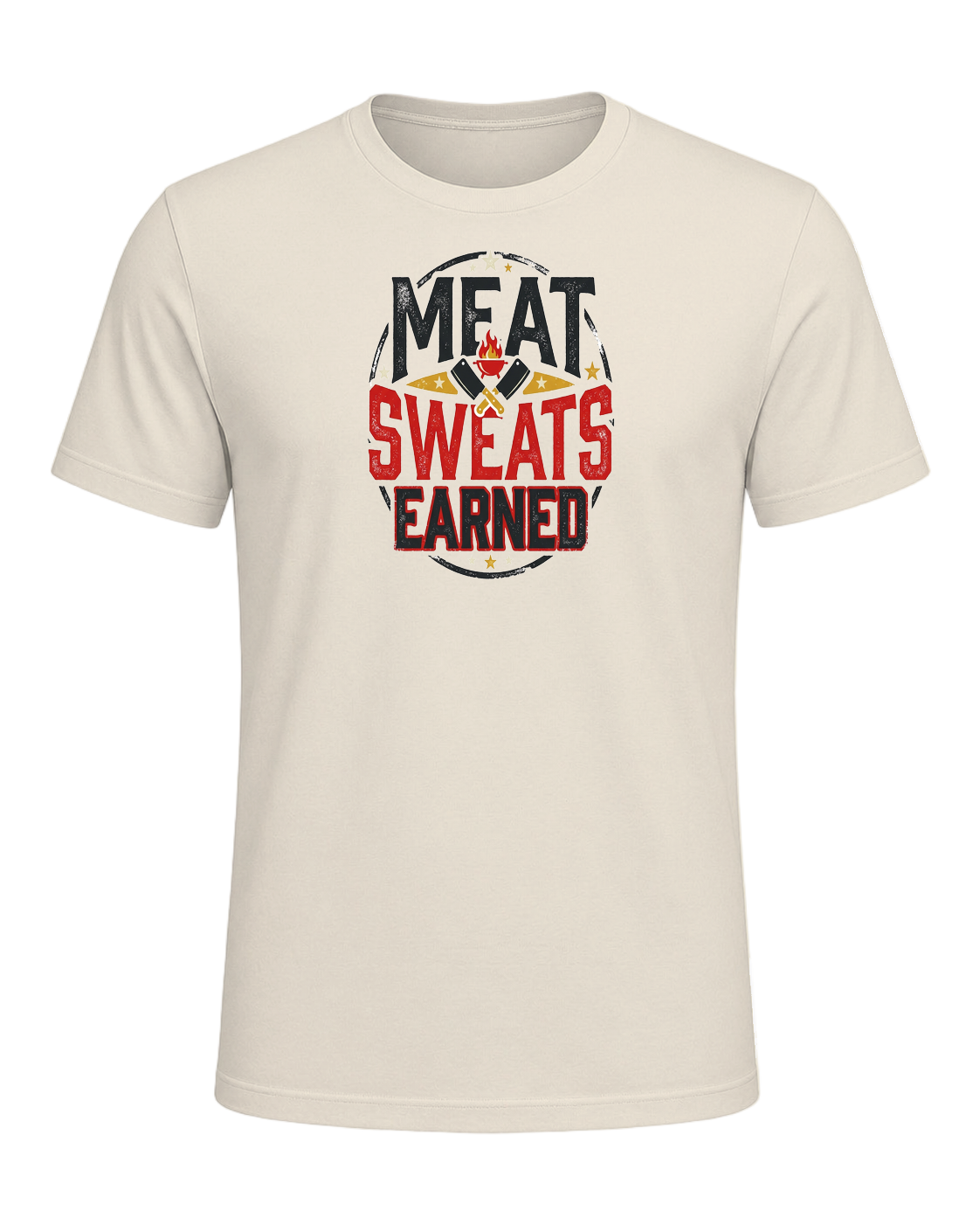 MEAT SWEATS EARNED — Heather Prism Natural