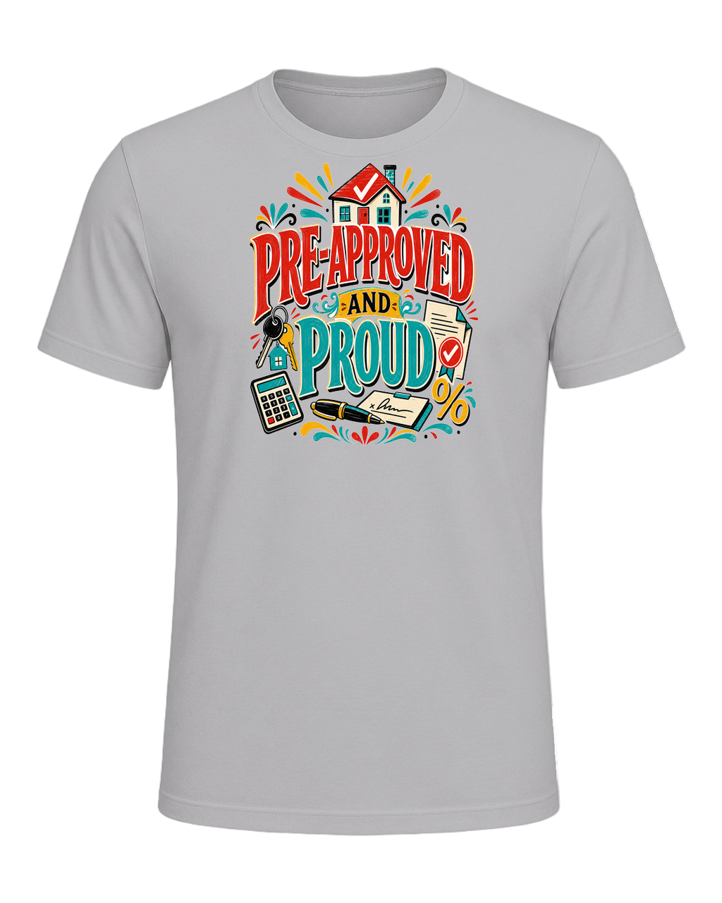 PRE-APPROVED AND PROUD — Athletic Heather