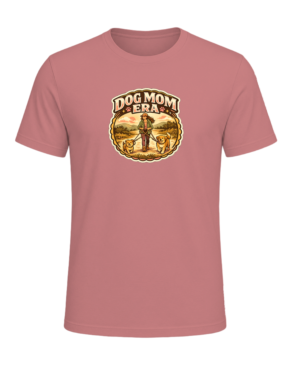 Dog Mom Era Tee — Heather Mauve