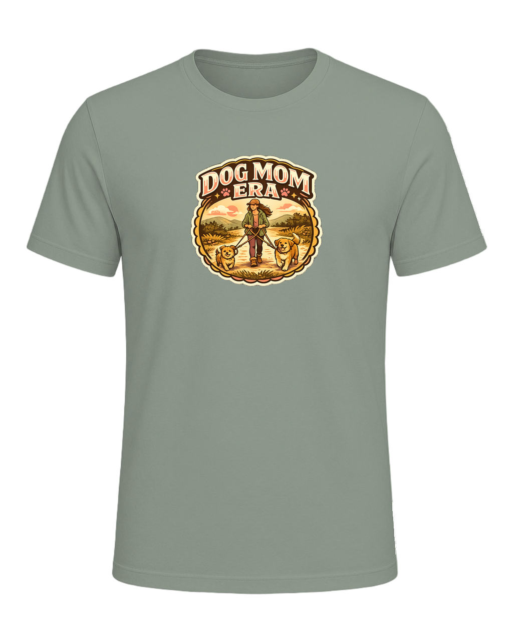 Dog Mom Era Tee — Sage