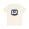 Wanderlust T-Shirt — The Detour Is the Destination — travel wanderer t-shirt design by Reggie