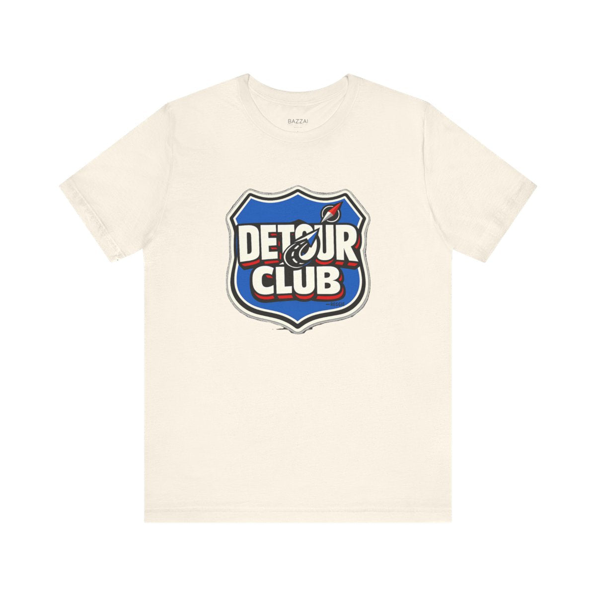 Wanderlust T-Shirt — The Detour Is the Destination — travel wanderer t-shirt design by Reggie