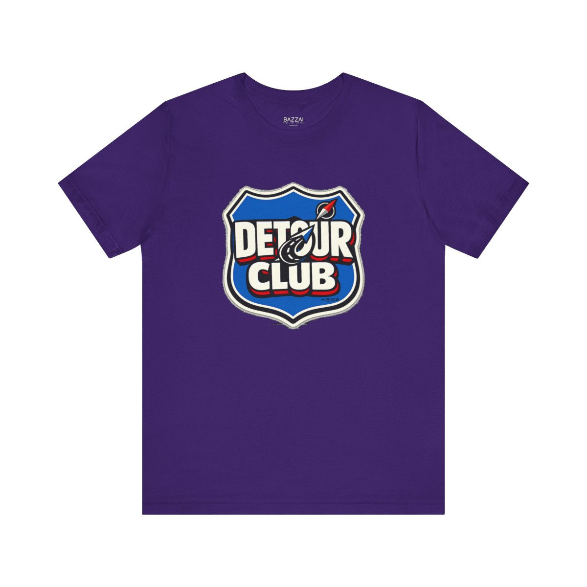 Wanderlust T-Shirt — The Detour Is the Destination — travel wanderer t-shirt design by Reggie