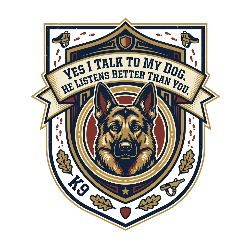 Yes I Talk to My Dog. He Listens Better Than You.