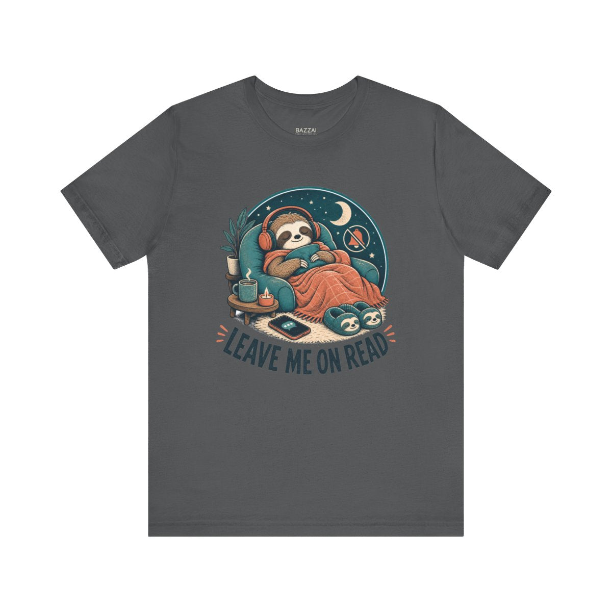 Antisocial Gift T-Shirt — Leave Me on Read — relax chill t-shirt design