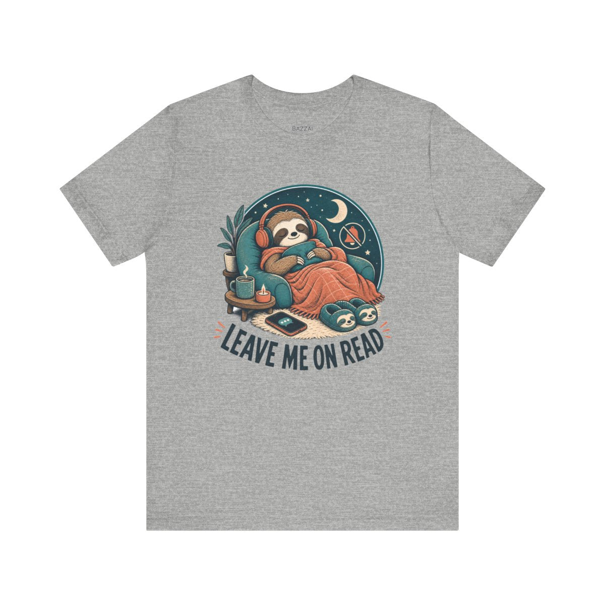 Antisocial Gift T-Shirt — Leave Me on Read — relax chill t-shirt design