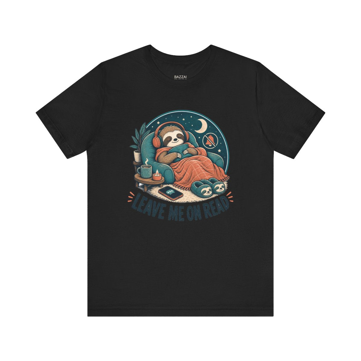 Antisocial Gift T-Shirt — Leave Me on Read — relax chill t-shirt design