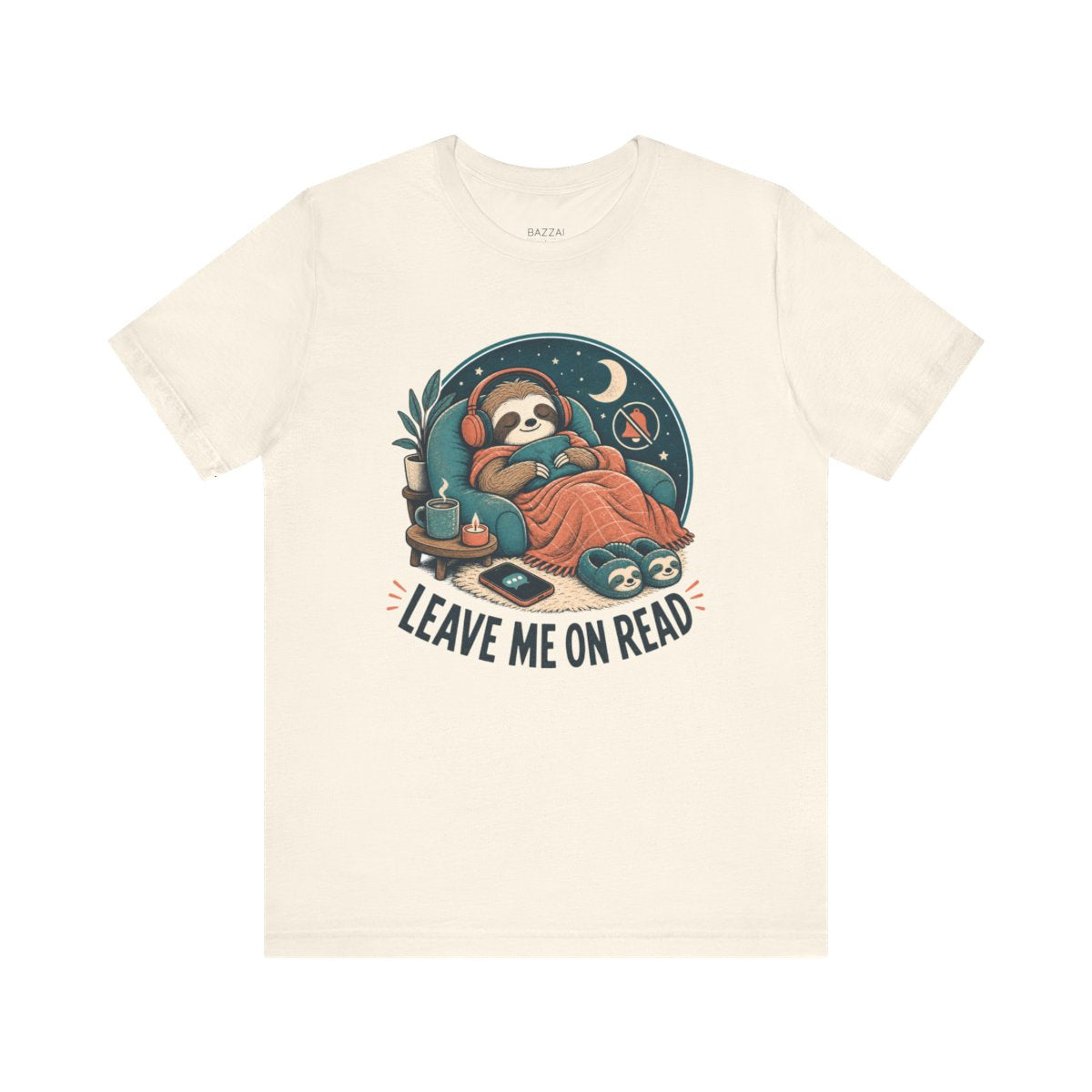 Antisocial Gift T-Shirt — Leave Me on Read — relax chill t-shirt design