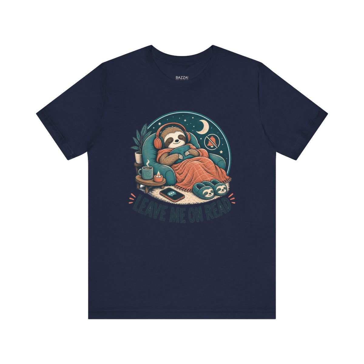 Antisocial Gift T-Shirt — Leave Me on Read — relax chill t-shirt design