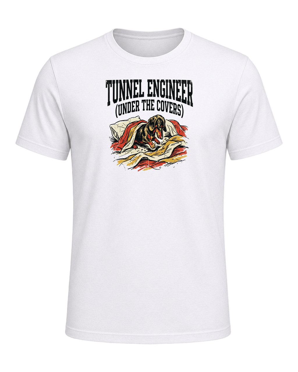 Tunnel Engineer (Under the Covers) — White