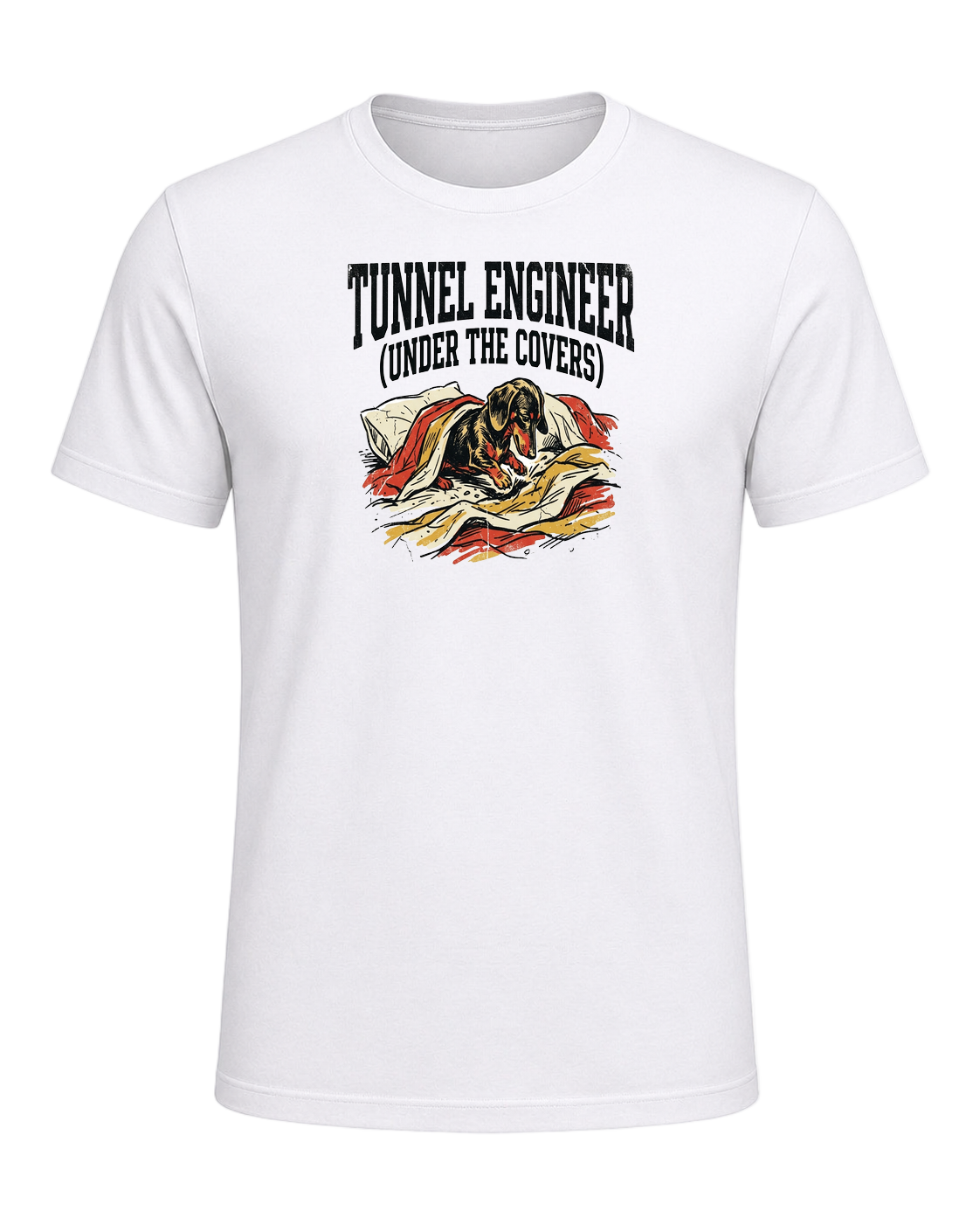 Tunnel Engineer (Under the Covers) — White