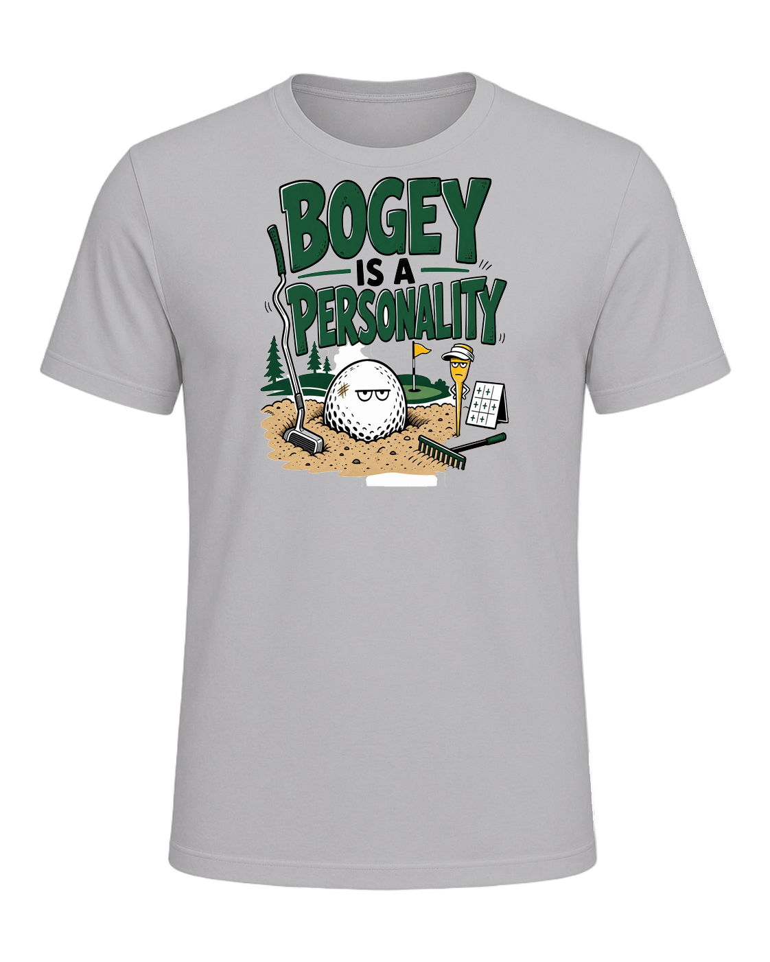 BOGEY IS A PERSONALITY — Athletic Heather