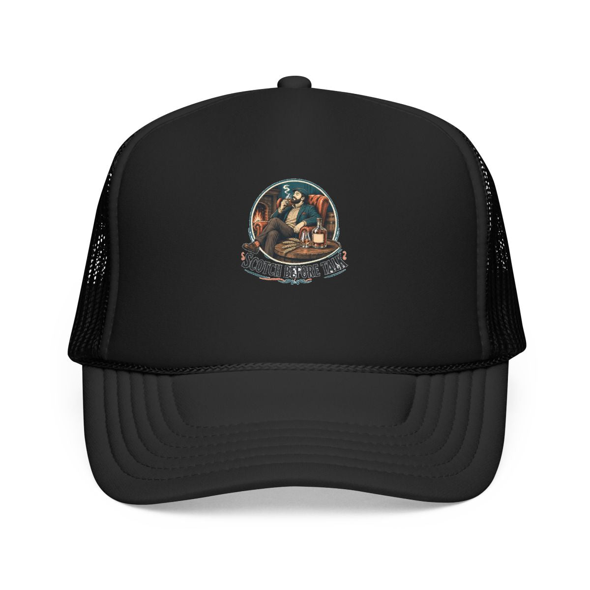 Scotch Lover Hat — Scotch Before Talk — hat design