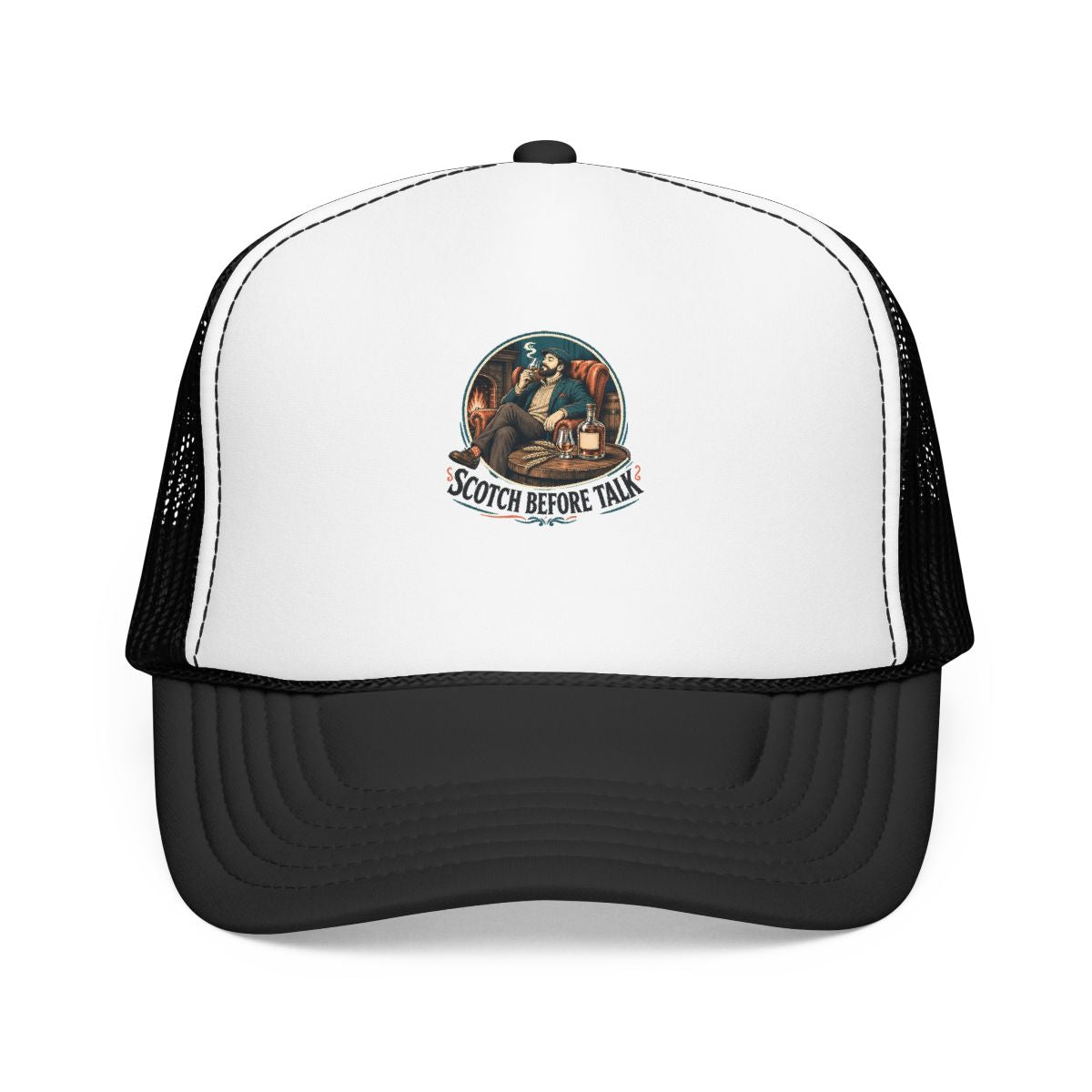 Scotch Lover Hat — Scotch Before Talk — hat design
