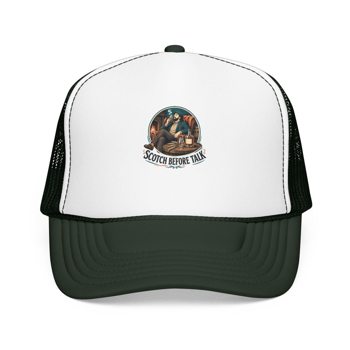 Scotch Lover Hat — Scotch Before Talk — hat design