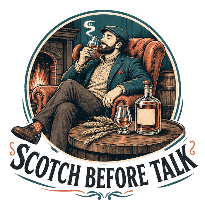 SCOTCH BEFORE TALK - Scenic Illustration