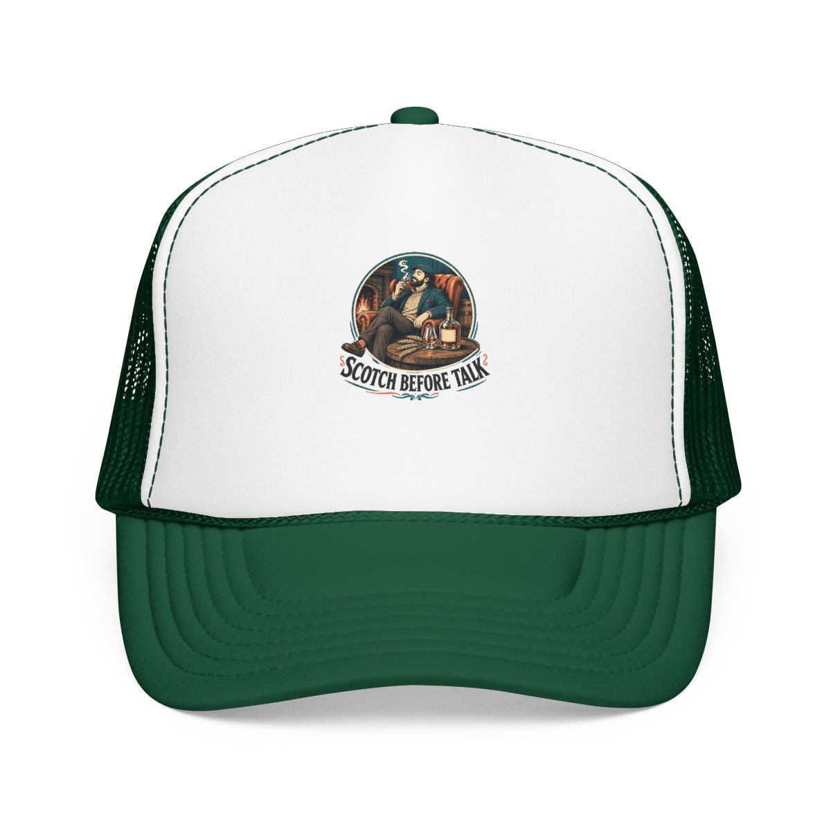 Scotch Lover Hat — Scotch Before Talk — hat design
