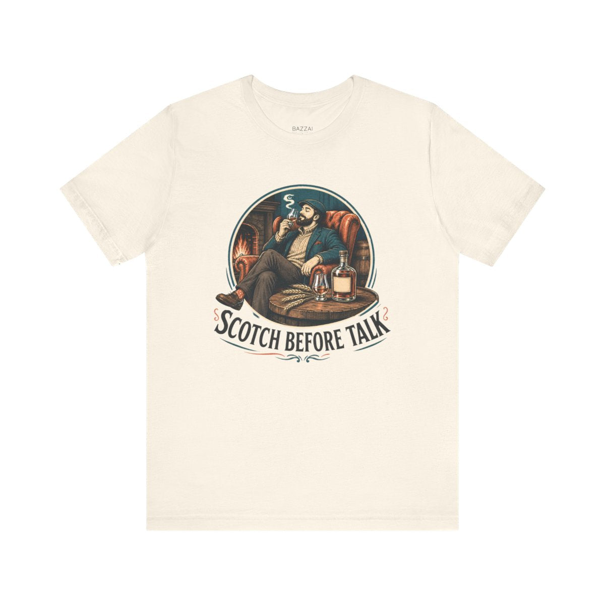 Scotch Lover T-Shirt — Scotch Before Talk — t-shirt design