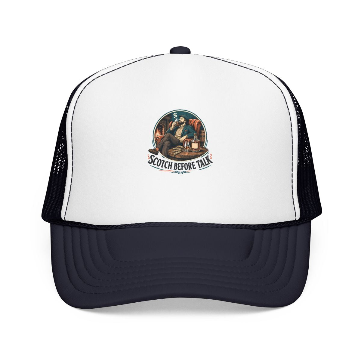 Scotch Lover Hat — Scotch Before Talk — hat design
