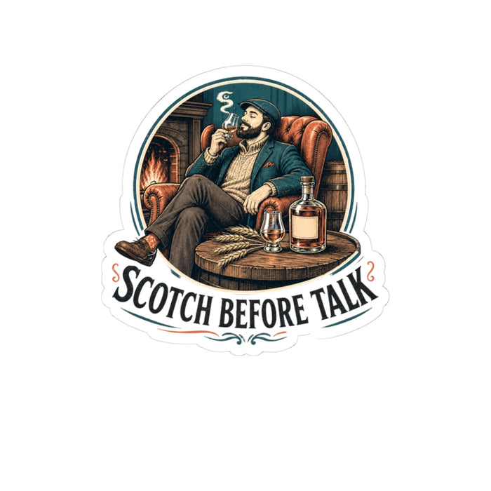 Scotch Lover Sticker — Scotch Before Talk