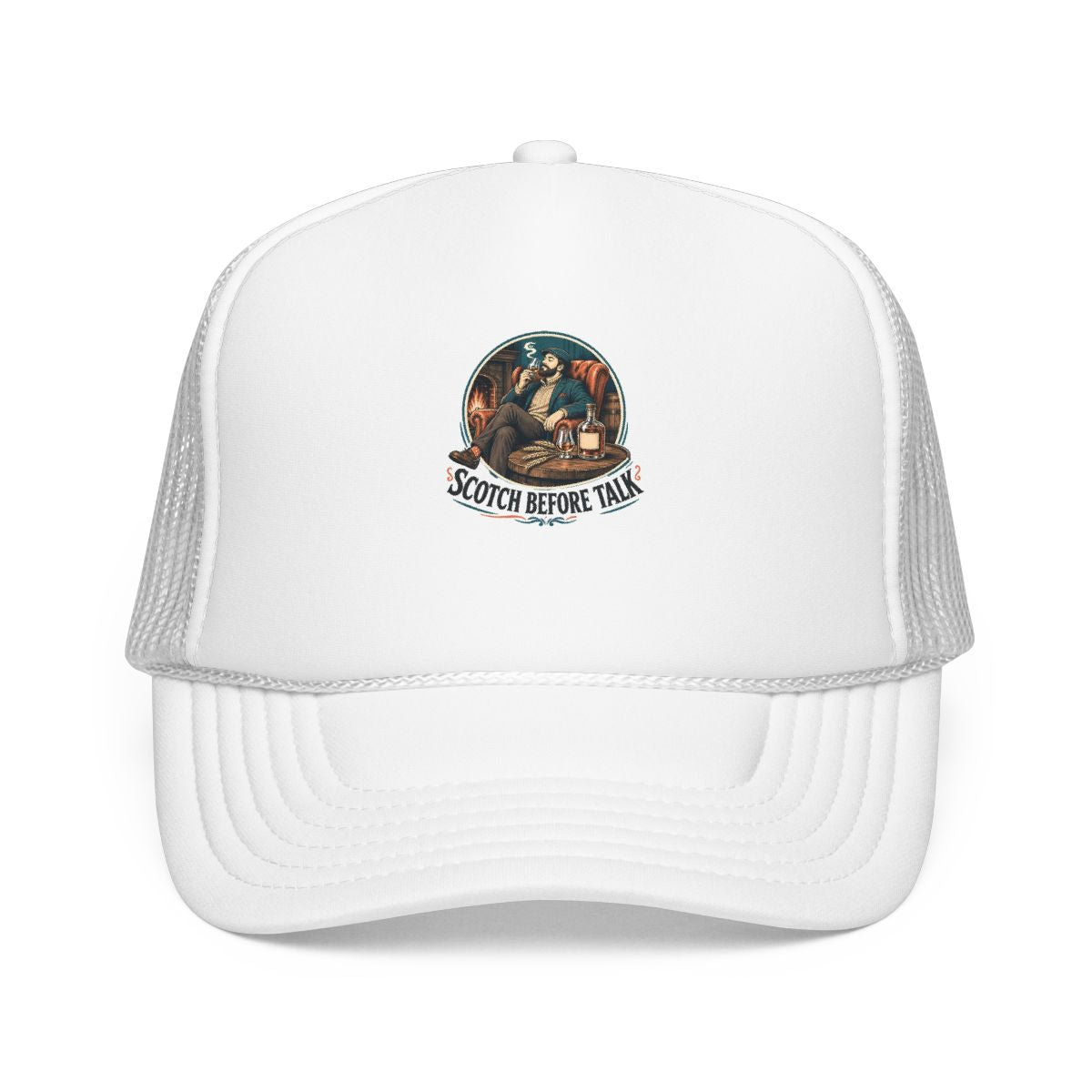 Scotch Lover Hat — Scotch Before Talk — hat design