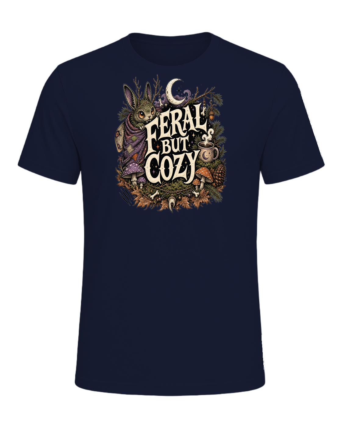FERAL BUT COZY — Navy