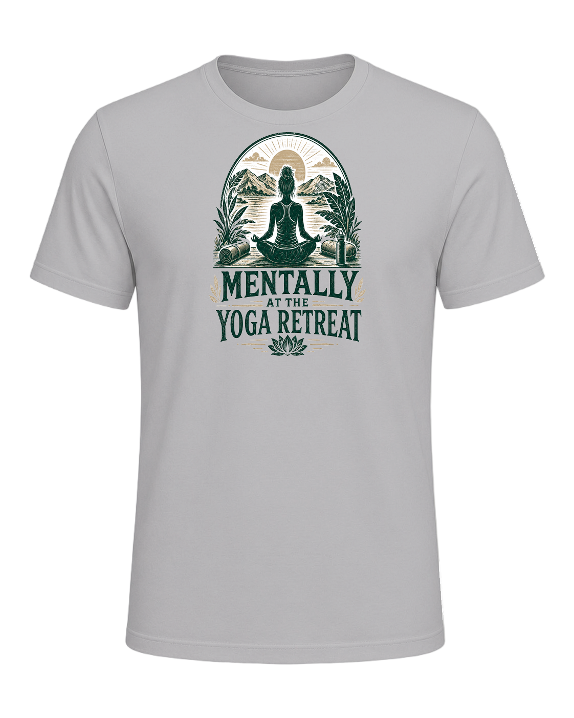 MENTALLY AT THE YOGA RETREAT — Athletic Heather