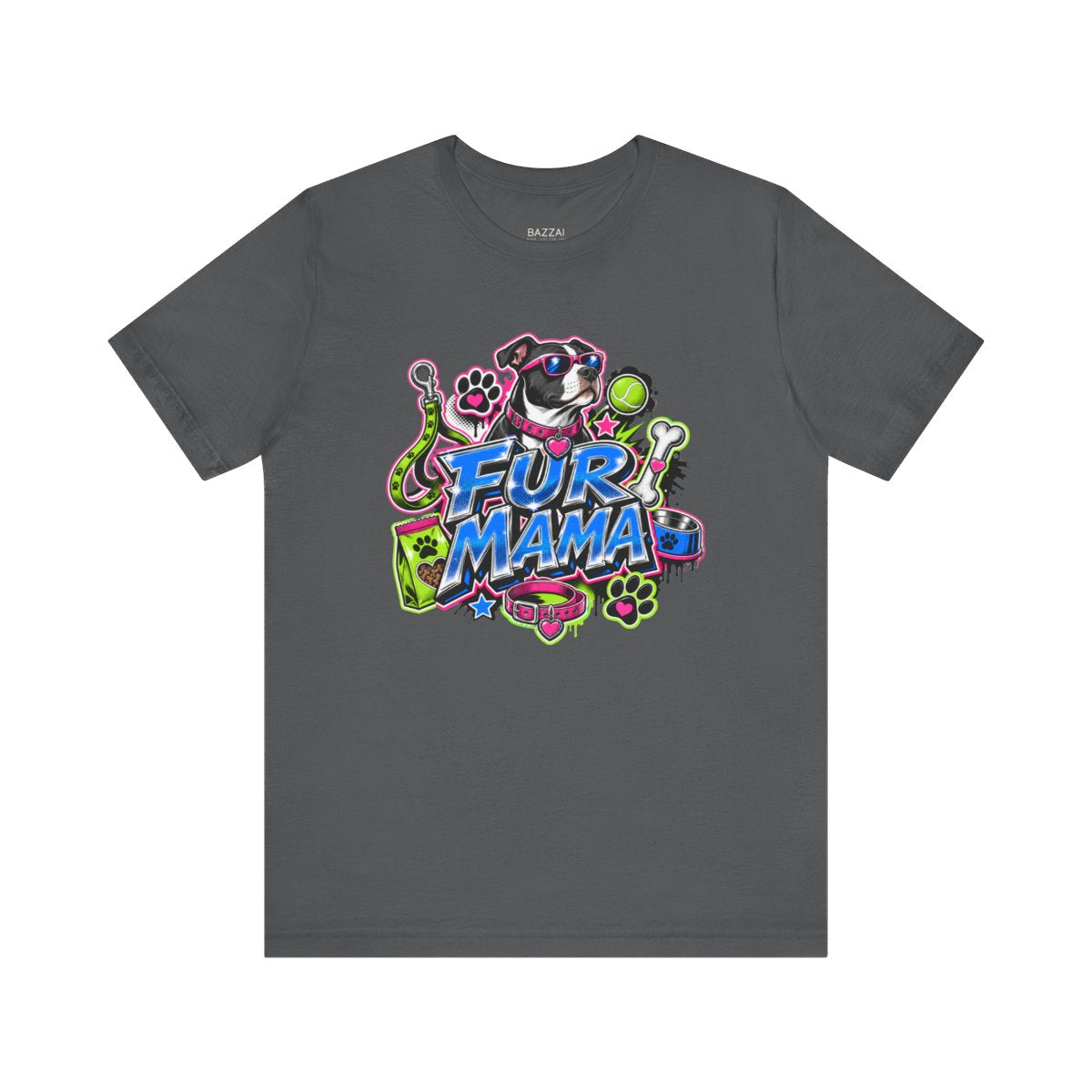 Dog Mom Gift T-Shirt — Fur Mama — t-shirt design