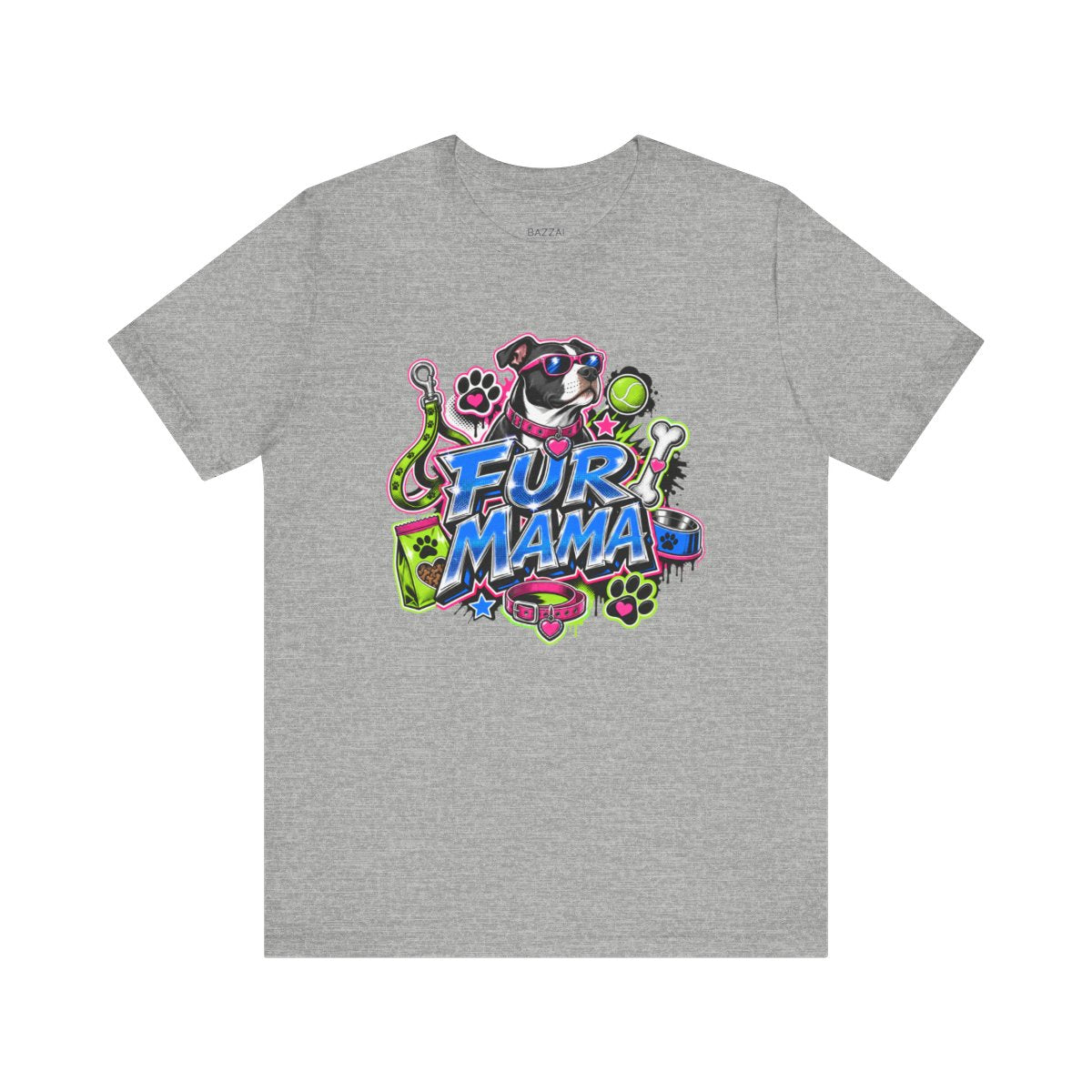 Dog Mom Gift T-Shirt — Fur Mama — t-shirt design