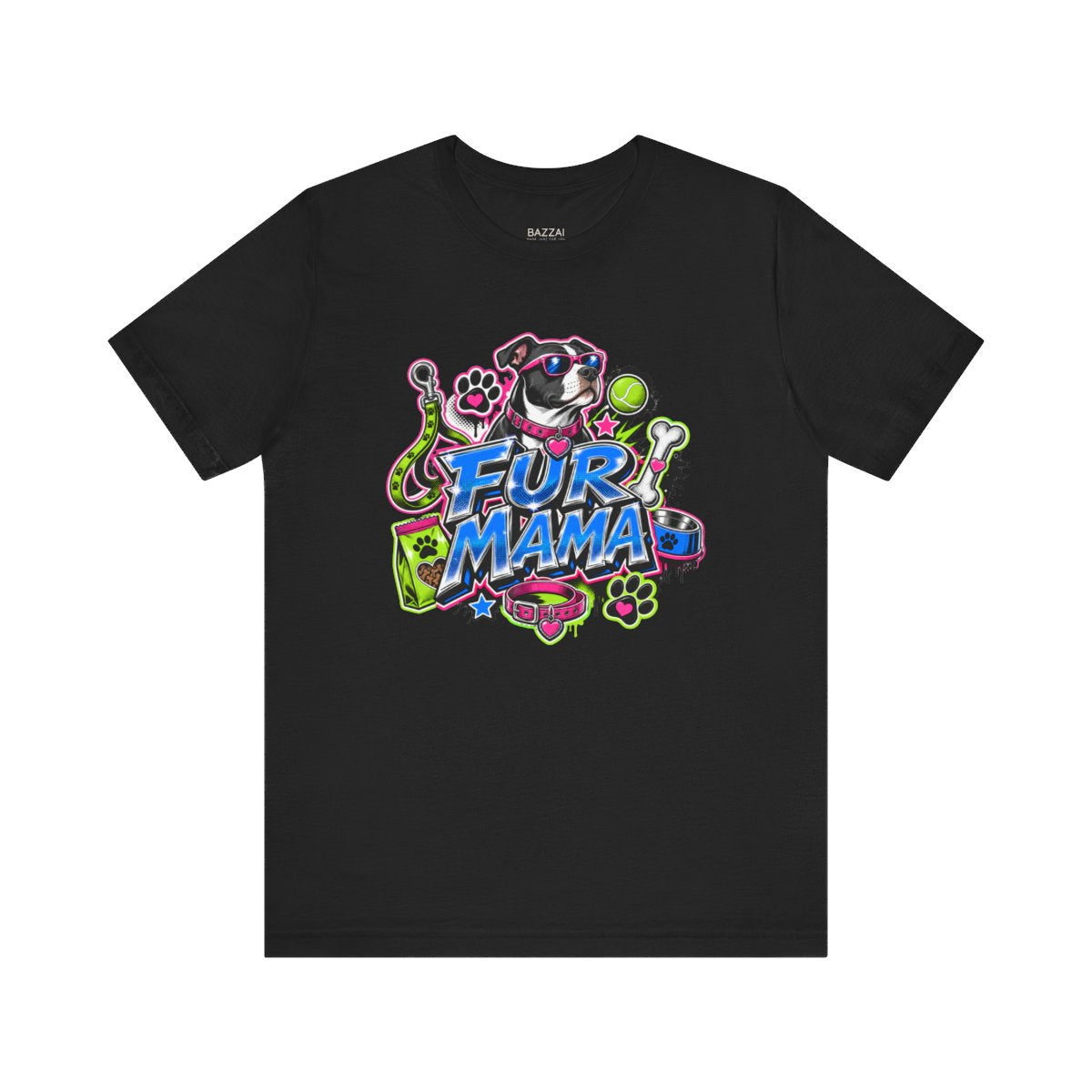 Dog Mom Gift T-Shirt — Fur Mama — t-shirt design