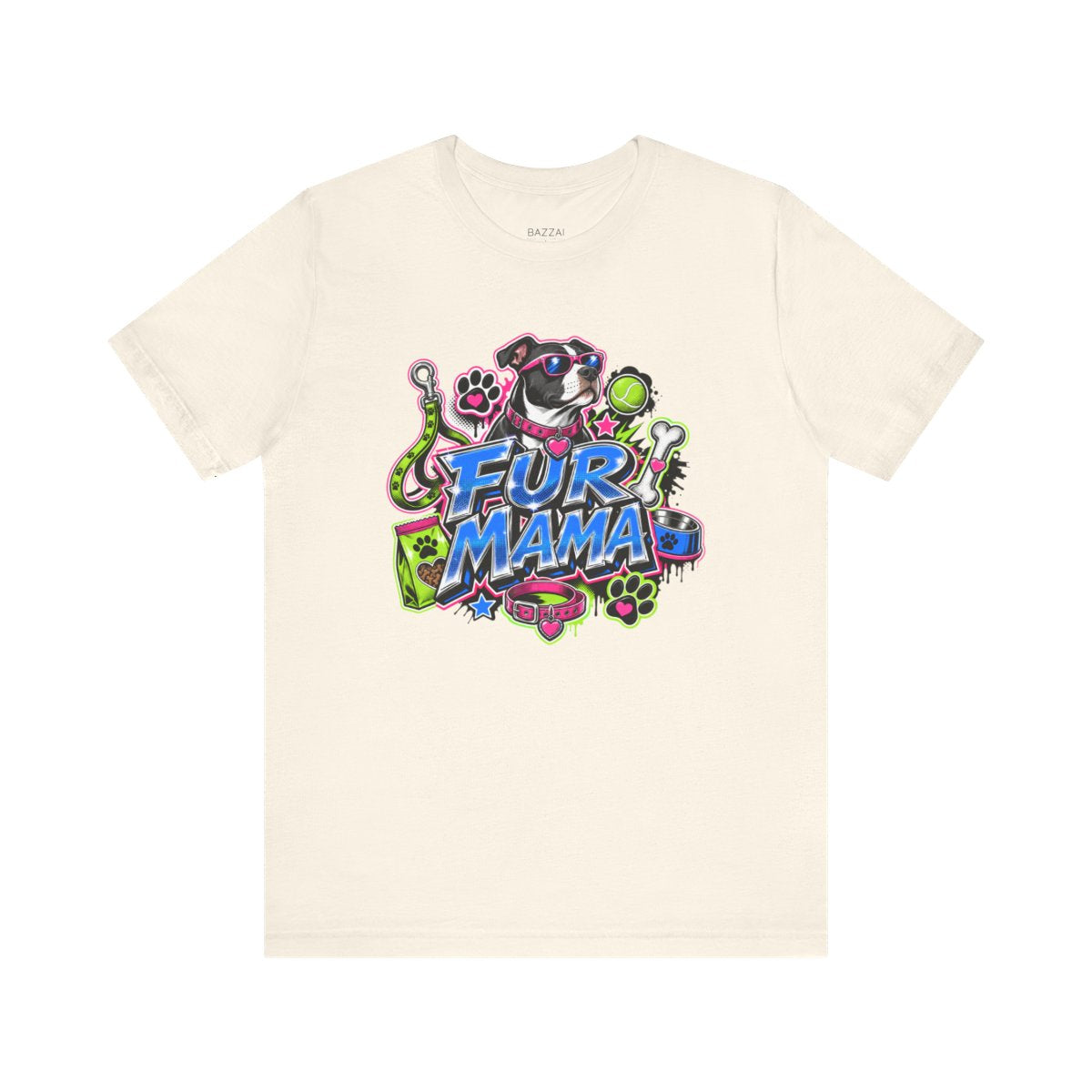Dog Mom Gift T-Shirt — Fur Mama — t-shirt design