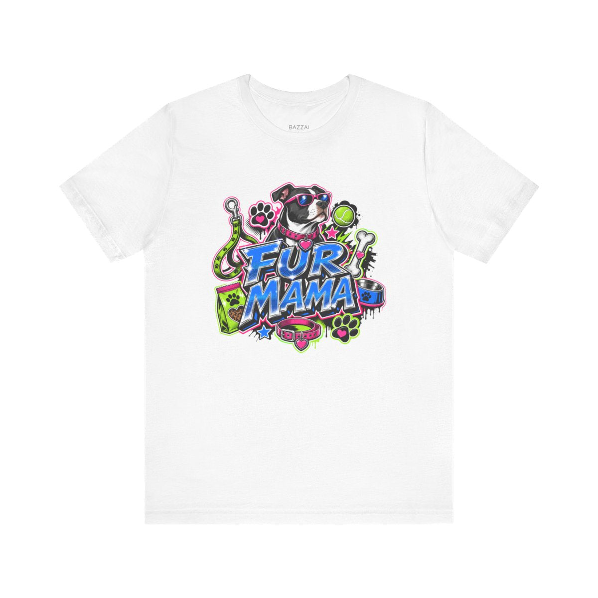 Dog Mom Gift T-Shirt — Fur Mama — t-shirt design