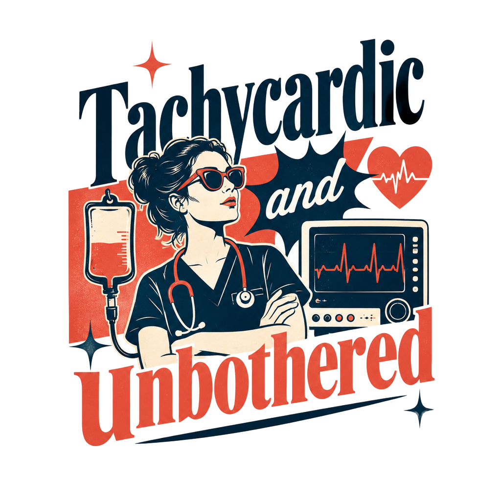 Tachycardic and unbothered
