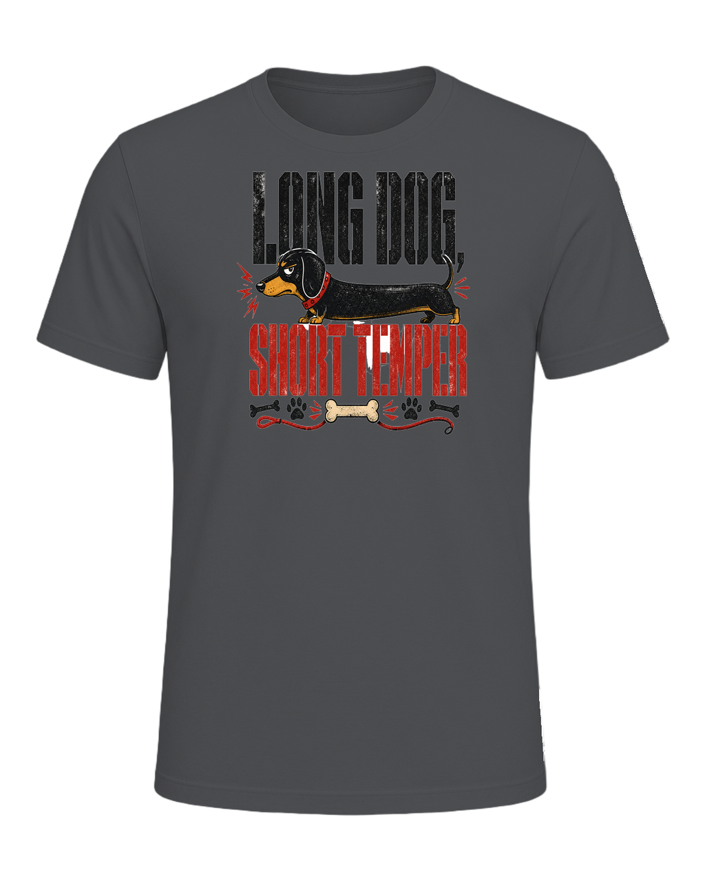 LONG DOG, SHORT TEMPER — Asphalt