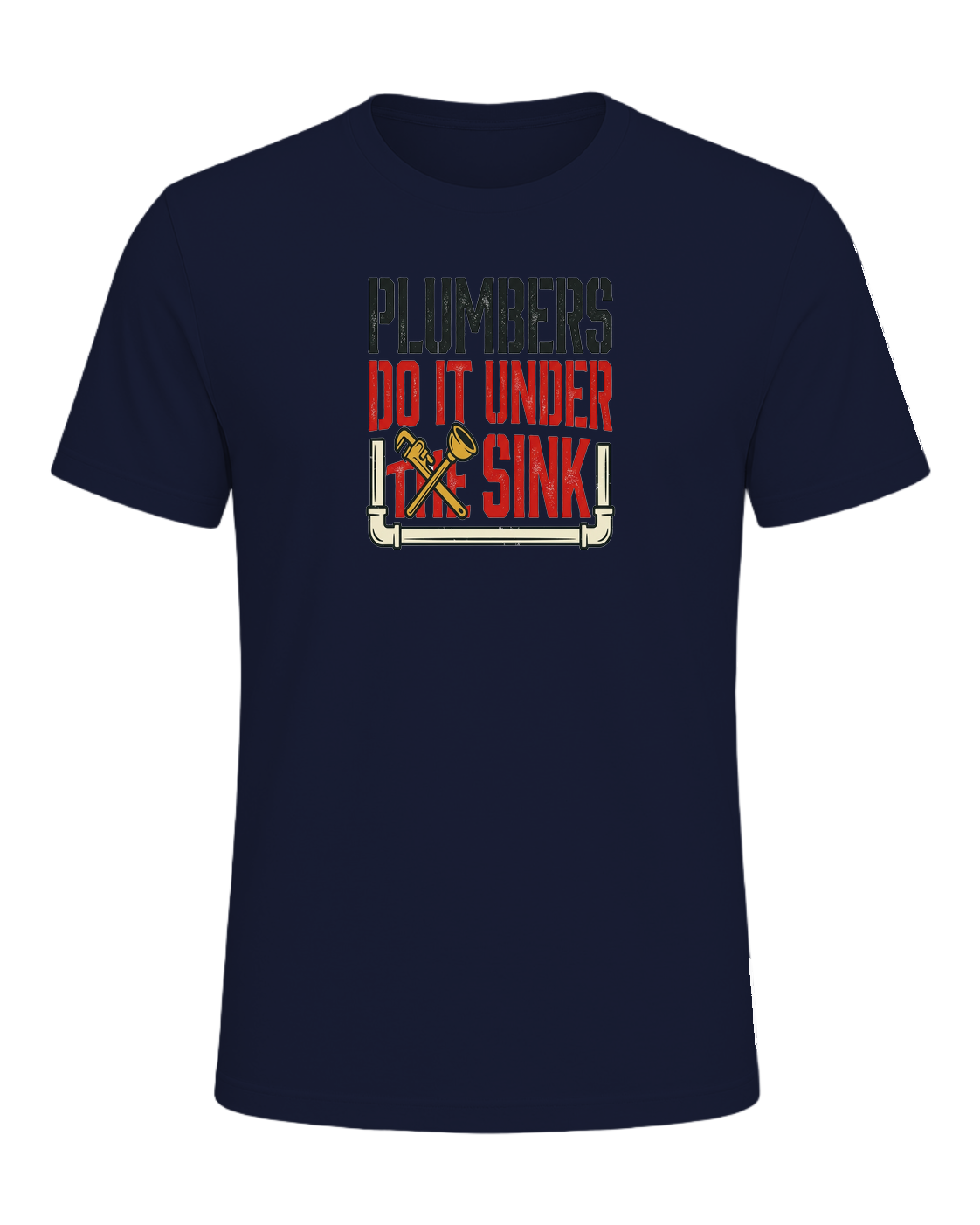 Plumbers do it under the sink — Navy