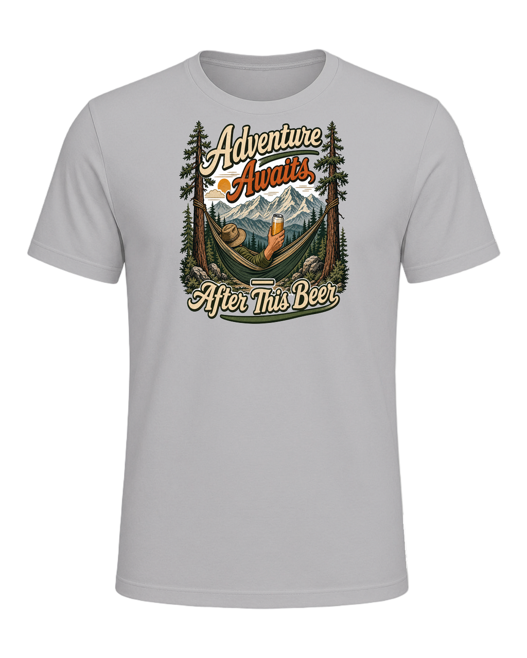 Beer + Outdoors — Athletic Heather